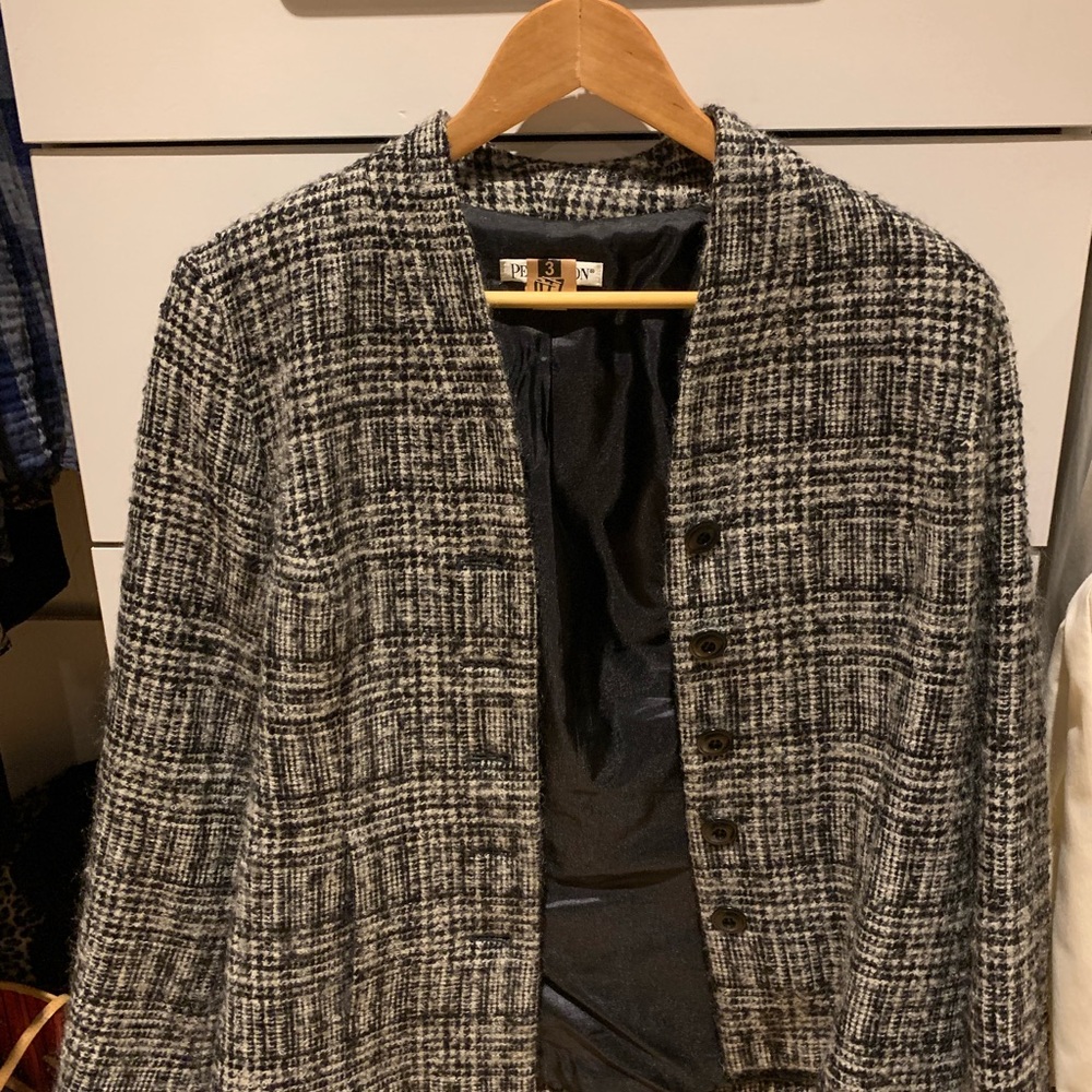 Pendleton wool black and white jacket